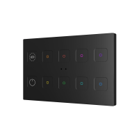 Zennio ZVITRXL10 Tecla RGB XL 10. PC-ABS Емкостная кнопка, 10 кнопок