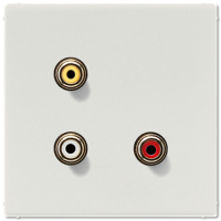 Jung MA LS 1031 LG Аудио «Тюльпан» (Cinch/RCA) / Композитный (смешанный) видеосигнал