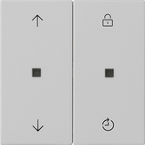 Gira 5363 015 Накладка управления Memory System 3000 с символами стрелок