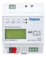 Theben 9070929 Шлюз DALI Gateway KNX служит интерфейсом между системами DALI и KNX DALI-Gateway KNX plus