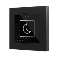 Zennio Flat 55/Выключатель KNX сенсорный с подсветкой (стандарт рамки 55x55мм), цвет: Цвет на выбор ZVI-F55X1