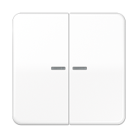 Jung CD 10921 ST RF WW KNX RF кнопка, 2 группы, Цвет: Белый, оттенок: Без оттенка