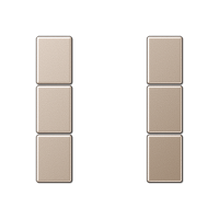 Jung A 503 TSA CH Набор накладок 3 группы