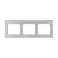 Jung SL 5830 SI Рамка из прозрачного акрилового стекла, цветная подложка