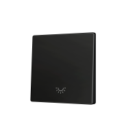 Zennio ZS55CSOFT11LA ZS55, Накладка для кнопки Simple KNX Soft 55x55 мм, Наклон вниз, Значок подсветки, Антрацит