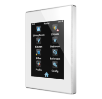 Zennio ZVI-Z41PRO-WC Z41 PRO/Панель KNX, ёмкостной сенсорный TFT экран 4.1 дюймов, IP-порт, цвет: Белый