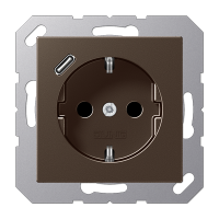 Jung A 1520-18 C MO Розетка SCHUKO® с USB-интерфейсом