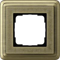 Gira 0211 661 Установочная рамка Gira ClassiX Art Бронза
