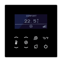 Jung TRD LS 9248 SW Комнатный термостат fan coil