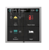 Zennio ZVICX40S Сенсорная панель CX40