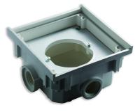 ABL 1632500 БОКС-АДАПТЕР SCHUKO, ТЕРМОПЛАСТ, 4 КАБЕЛЬНЫХ ВВОДА С РЕЗЬБОЙ, IP41