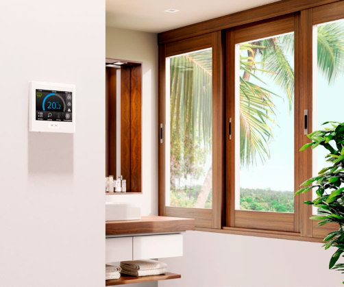 Оборудование Zennio Емкостная сенсорная панель с 3,5-дюймовым дисплеем и датчиком влажности, Z35 v2, цвет: Антрацит ZVIZ35V2A по выгодной цене. Купить в Москве со скидкой.