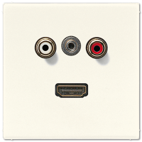 Jung MA LS 1082 Аудио «Тюльпан» (Cinch/RCA) / Стереоразъем (TRS 3,5 мм) / HDMI