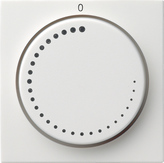 Gira 0652 03 Накладка с кнопкой для регулятора частоты вращения