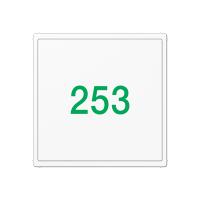 Jung A CU KO6 TX WW Накладка (стекло)