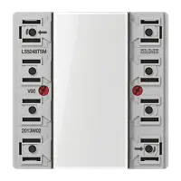 Jung LS 5248 TSM Кнопочный модуль 24 В AC/DC, 20 мA, 4 канала, 8 контактов, Серия LS