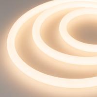 Arlight 036275 Светодиодная лента герметичная MOONLIGHT-TOP-A336-D25mm 24V Warm3000 360deg (14.4 W/m, IP65, 2835, 5m, wire x2) (Arlight, Прямой вывод кабеля)