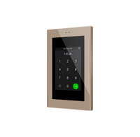 Zennio ZVIZ50C Емкостная сенсорная панель с 5-дюймовым дисплеем Z50, цвет: шампань