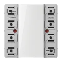 Jung LS 5294 1ST KNX кнопочный сенсорный модуль универсальный, 4 группы, F50, Серия LS, Безопасный