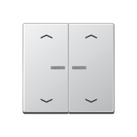 Jung A 102 KO5P AL Клавиша с окошком и с символами «стрелки»