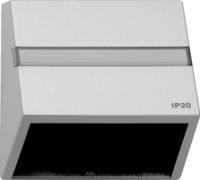 Gira 0682 65 Вставная накладка с адаптерной рамкой для устройств с накладкой (50 x 50 мм) и наклонным выходным отверстием (IP20)