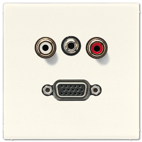 Jung MA LS 1072 Аудио «Тюльпан» (Cinch/RCA) / Стереоразъем (TRS 3,5 мм) / VGA