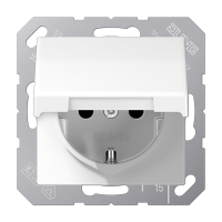 Jung AS 1521 KIKL WW SCHUKO®-розетка 16 A / 250 B ~