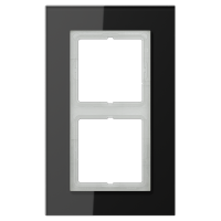 Jung LSP 982 GL SW Стеклянная рамка