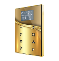 Zennio ZVI-TMDD-G TMD-Display One/Контроллер комнатный KNX, 8 сенсорных кнопок, дисплей 1.8 дюймов