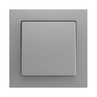 Zennio ZS55CSOFT12S ZS55. Крышка для кнопки Simple KNX Soft 55x55 мм. Откидная крышка - Серебристый