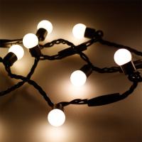 Arlight 025584 Светодиодная гирлянда ARD-BALL-CLASSIC-D17.5-10000-BLACK-100LED WARM (230V, 7W) (Ardecoled, IP65)