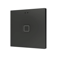 Zennio ZVITR1A Tecla RGB 1. PC-ABS Емкостный сенсорный переключатель с RGB-подсветкой, 1 кнопка, антрацит