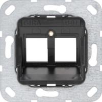 Gira 560100 Опорное кольцо Modular Jack 2-местн.Опорное кольцо от MJ-01 до MJ-10