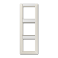 Jung AS 583 NA Рамкас полями для надписи 12 x 55,5 мм и 13 х 55,5 ммдля вертикальной установки