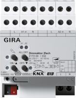 Gira 217200 Исполнительное устройство диммирования KNX, 2-канал.2 x 300 Вт/ВА