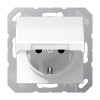 Jung ABAS 1520 KIKL WW SCHUKO®-розетка 16 A / 250 B ~