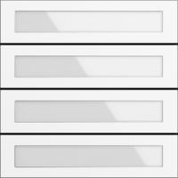 Gira 5534902 Модуль кнопок вызова System 1064-местн.