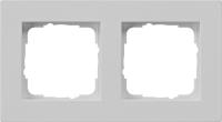 Gira 0212375 Установочная рамка Gira E2 для монтажа заподлицоСерый матовый