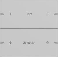 Gira 5032915 Набор клавиш двойн., индивидуально для сенсорного выключателя 4