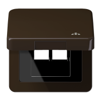 Jung CD 590 KL LAN BR Откидная крышка