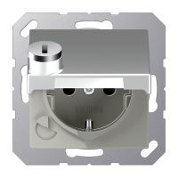 Jung A 1520 BFKLSL AL SCHUKO®-розетка 16 A / 250 B ~