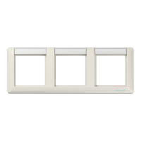 Jung ABAS 5830 NA Рамкас полями для надписи 12 x 55,5 ммдля горизонтальной установки