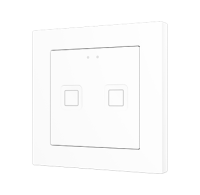 Zennio ZVITR55X2 Емкостный сенсорный переключатель с RGB-подсветкой (55 x 55 мм) Tecla RGB 55