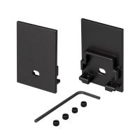 Arlight 031793 Заглушка SL-COMFORT-3551 BLACK c отверстием (Arlight, Металл)