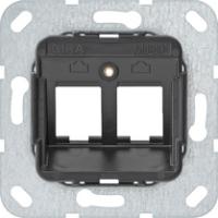 Gira 560900 Опорное кольцо Modular Jack 2-местн.Опорное кольцо от MJ-01 до MJ-10
