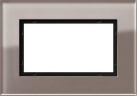 Gira 1001 122 Установочная рамка Gira Esprit Дымчатое стекло