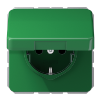 Jung CD 590 KL GN Откидная крышка