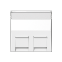 Jung A 569-30 BF PL WW Kрышка с полем для надписи 9 x 51 мм