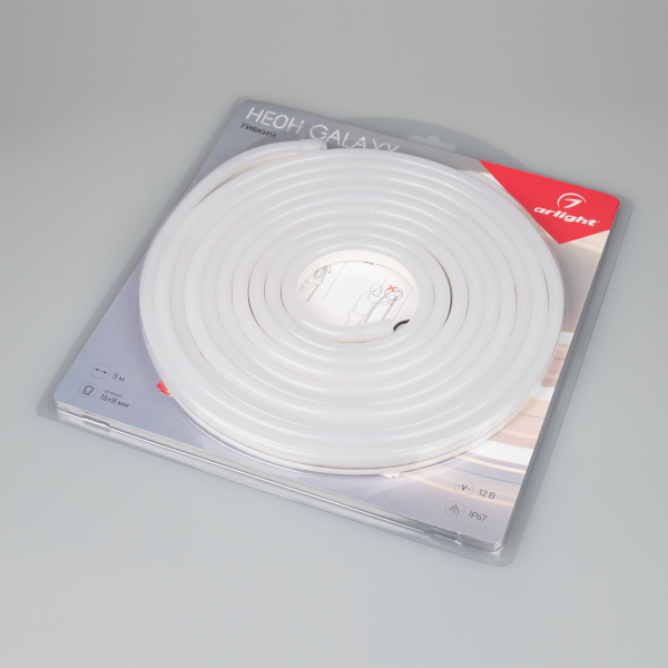 Оборудование Arlight 029364 Гибкий неон GALAXY-1608-5000CFS-2835-100 12V Day (16x8mm, 12W, IP67) (ARL, 12 Вт/м, IP67) по выгодной цене. Купить в Москве со скидкой.