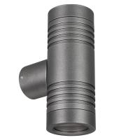 Arlight 034136 Светильник KT-RAY-WALL-TWIN-R46-2x3W Day4000 (GR, 24 deg, 24V) (Arlight, IP65 Металл, 3 года)